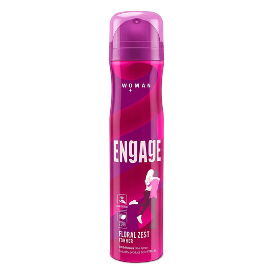 Engage Floral Zest Deodorant Body Spray for Women 150ml - main view