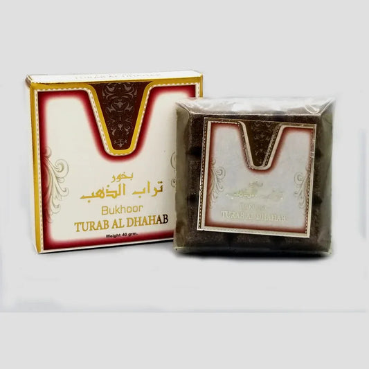Ard Al Zaafran Bukhoor Turab Al Dhahab Incense – Premium Arabic Incense for Home - main view