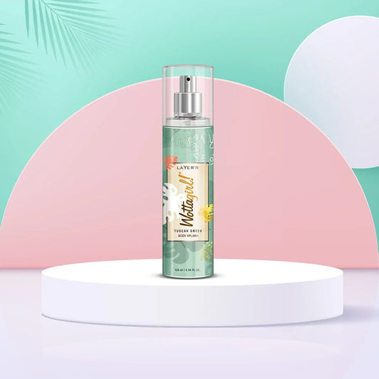 Layer'r Wottagirl Tuscan Green Fragrant Body Splash 25 ml - main view