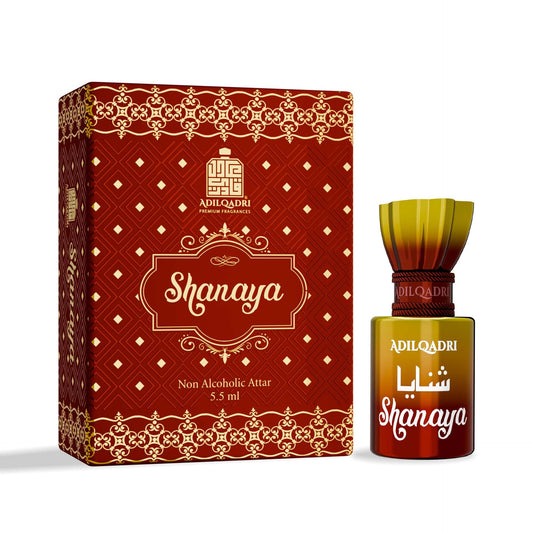 AdilQadri Shanaya Alcohol-Free Arabic Strong Masculine Fragrance Roll-On 12ml - main view