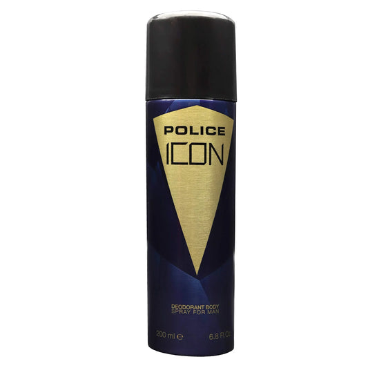 Police Icon Deodorant Spray 200ml – Invigorate Your Senses with a Bold Fragrance - main view
