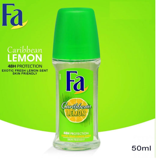 FA CARIBBEAN LEMON Deodorant Roll-on - For Men (50 ml) - main view