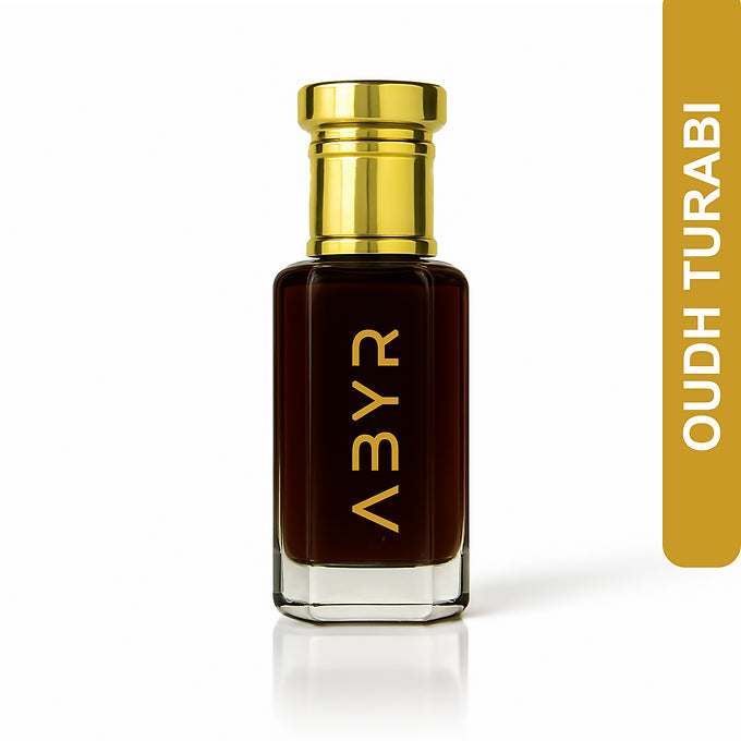 ABYR Dehn Al Oud Turabi Attar – Premium Alcohol-Free Oudh Fragrance, Long-Lastin