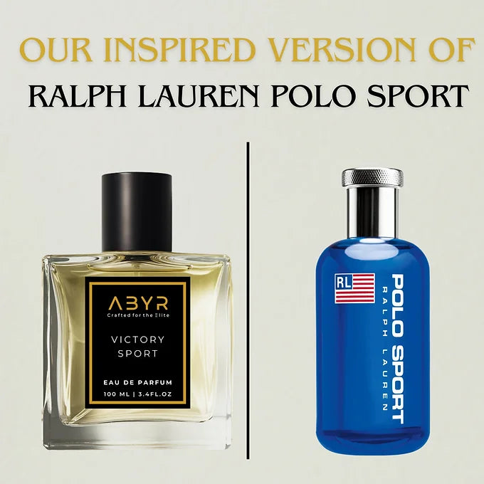 ABYR Victory Sport EDP 100ml – Inspired by Ralph Lauren Polo Sport for Him
