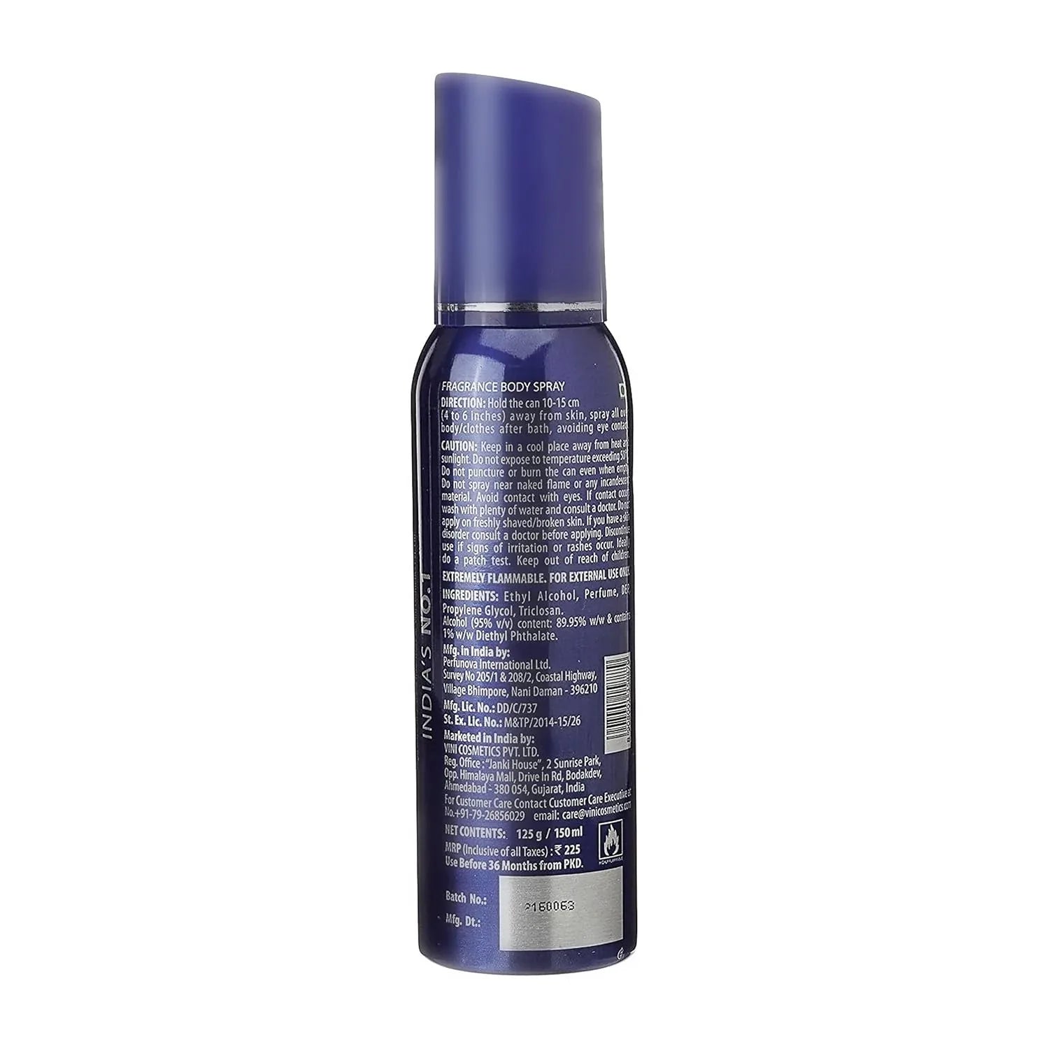 FOGG Royal No Gas Deodorant Body Spray For Men 150 Ml - view 4
