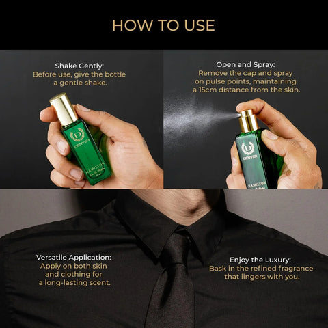 DENVER Hamilton Gift Set for Men - Hamilton, Imperial, Honour, Caliber - 20ML - view 6