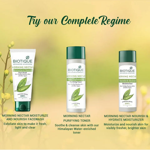 Biotique MORNING NECTAR Nourish & Hydrate Moisturizer 190ml - view 7