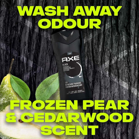Axe Black 3 In 1 Body, Face & Hair Wash For Men 250Ml - view 7