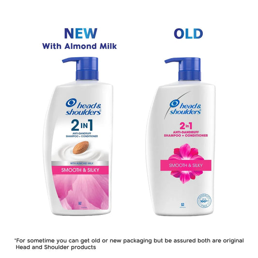 Head & Shoulders 2-in-1 Smooth and Silky Anti Dandruff Shampoo + Conditioner - view 2
