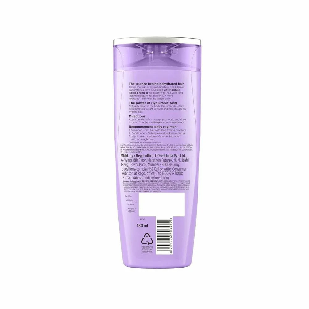 L'Oreal Paris Hyaluron Moisture 72HR Moisture Filling Shampoo - view 9