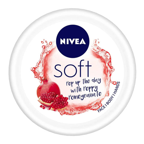 Nivea Soft Light Peppy Pomegranate Moisturizer 200 ml - main view