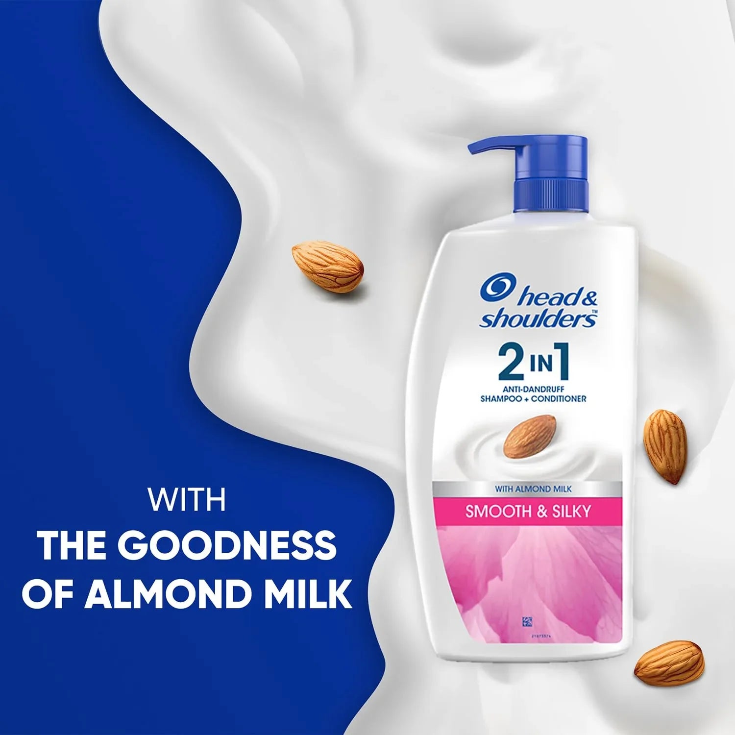 Head & Shoulders 2-in-1 Smooth and Silky Anti Dandruff Shampoo + Conditioner - view 4