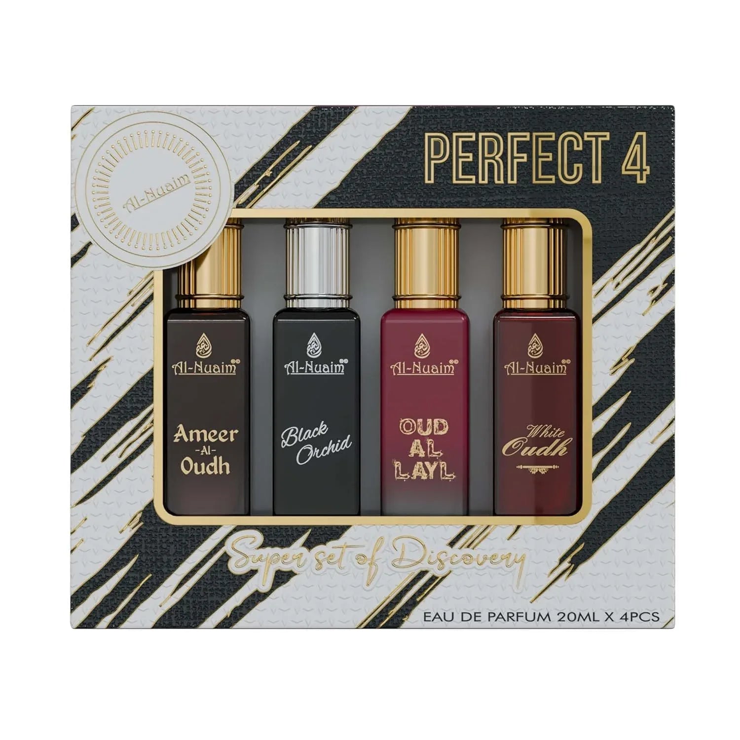 Al-Nuaim Prefect 4 EDP Gift Set for Men & Women (4 X 20ml) - main view