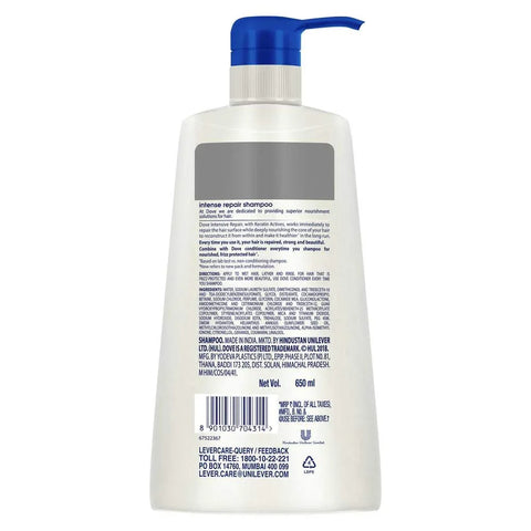 Dove Intense Repair Shampoo, 650ml - view 3