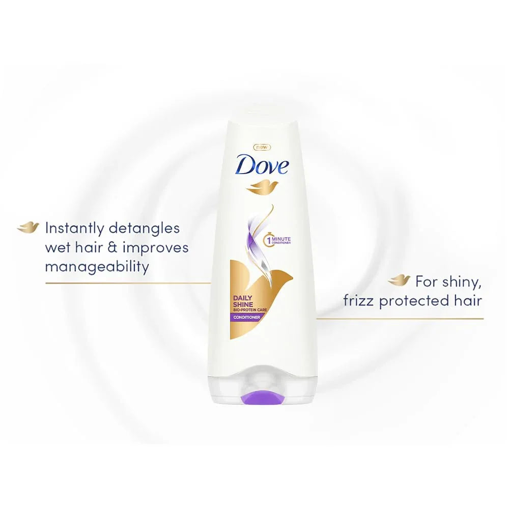 Dove Daily Shine Hair Conditioner with Nutritive Serum 180ML - view 3