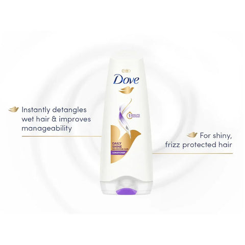 Dove Daily Shine Hair Conditioner with Nutritive Serum 180ML - view 3