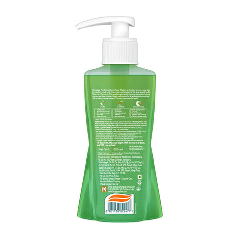 Himalaya Herbals Purifying Neem Face Wash, 200ml - view 2