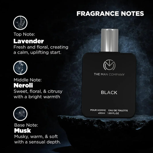 The Man Company Black Edt Perfume For Men - 50Ml - view 2