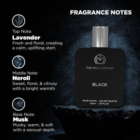 The Man Company Black Edt Perfume For Men - 50Ml - view 2