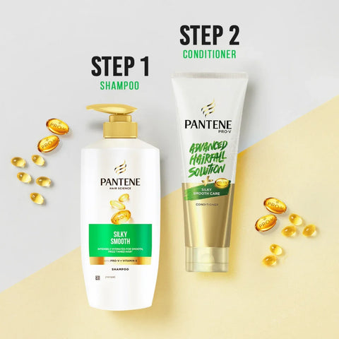 Pantene Advanced Hair Fall Solution Silky Smooth Care Shampoo 650 ml - view 3