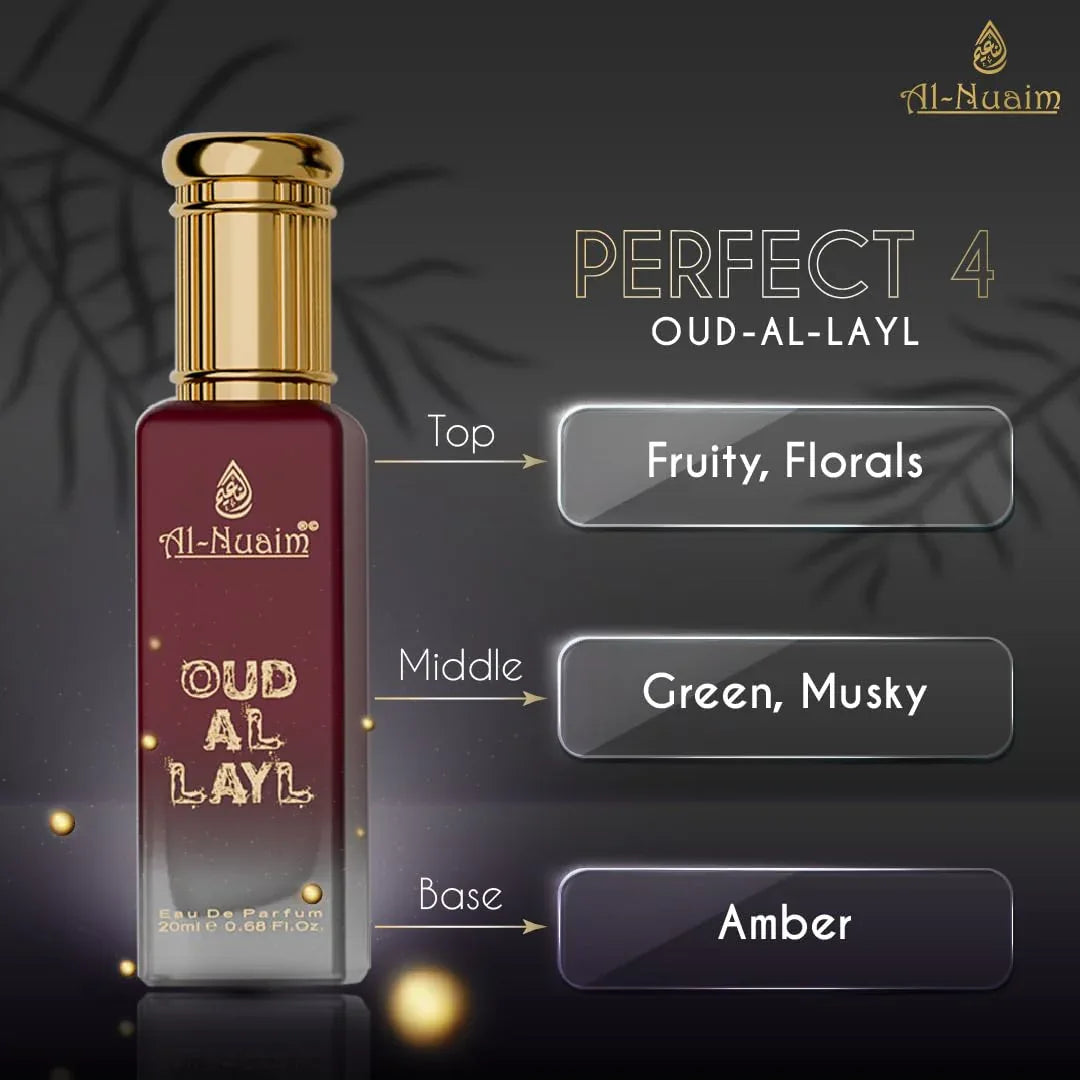 Al-Nuaim Prefect 4 EDP Gift Set for Men & Women (4 X 20ml) - view 5