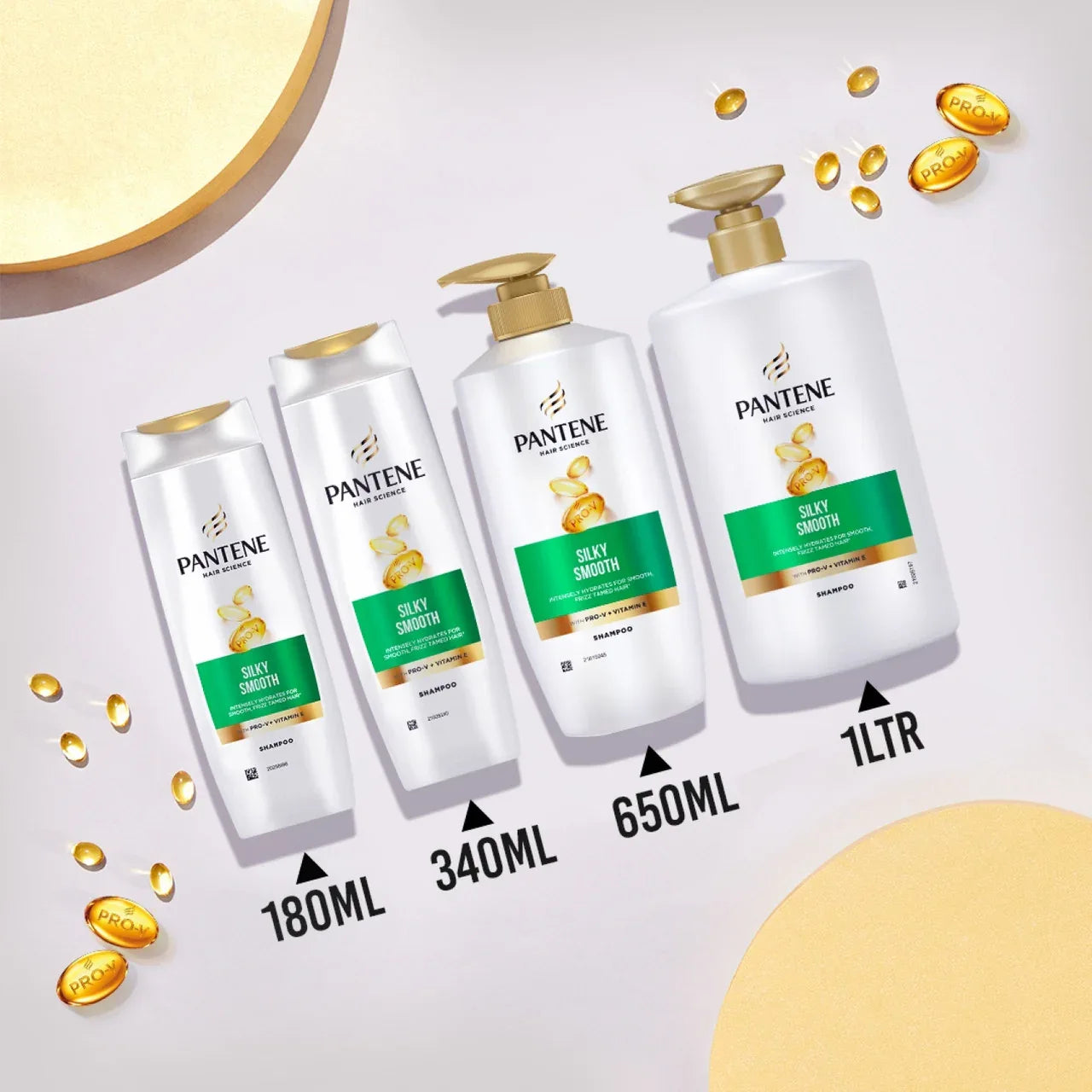 Pantene Advanced Hair Fall Solution Silky Smooth Care Shampoo 650 ml - view 2