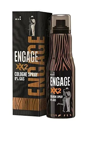 Engage XX2 Cologne No Gas Perfume for Men, Spicy and Citrus, Skin Friendly, 135m - main view