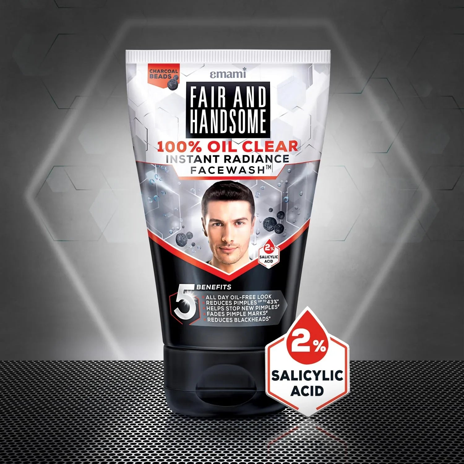 Fair And Handsome 100% Oil Clear Instant Radiance Face Wash 100g - view 4