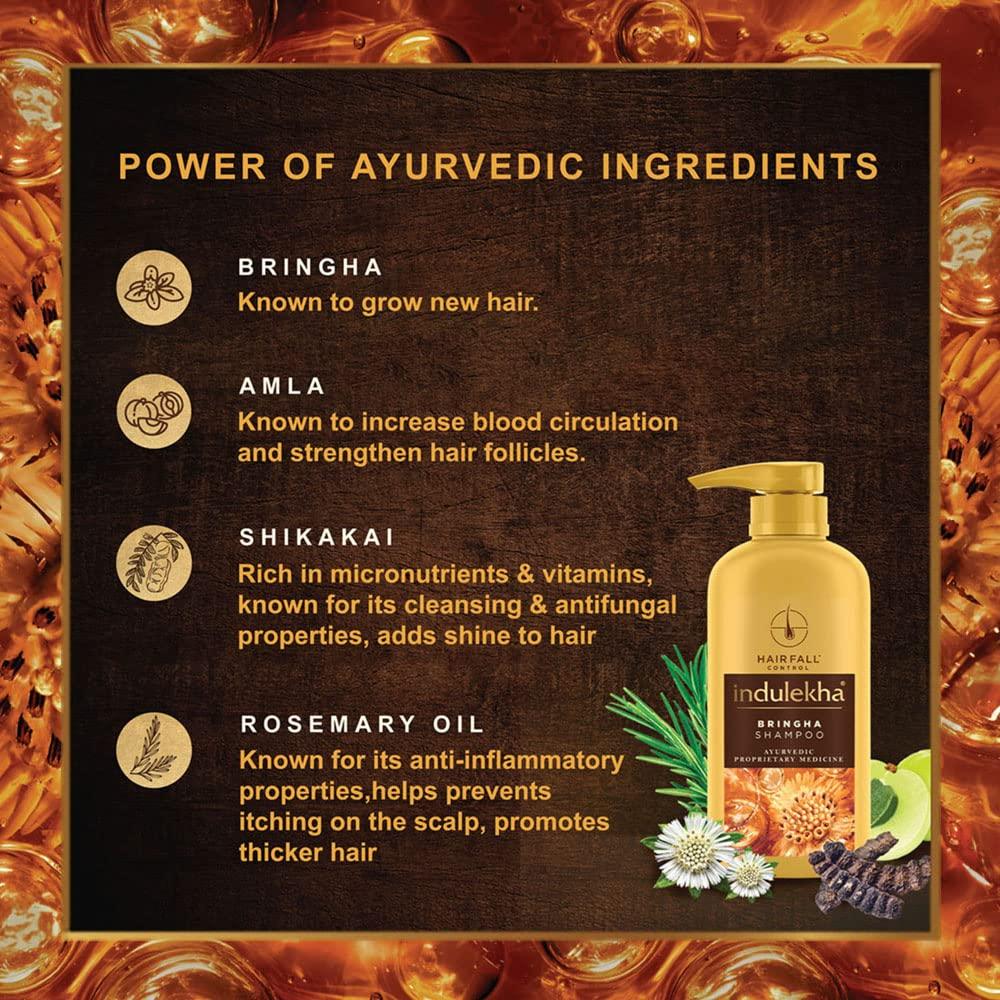 Indulekha Bringha, Shampoo for Hair Fall Control - view 5