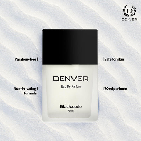 Denver Black Code Aerosol Fresh Perfume-60Ml Eau De Parfum-For Men - view 3