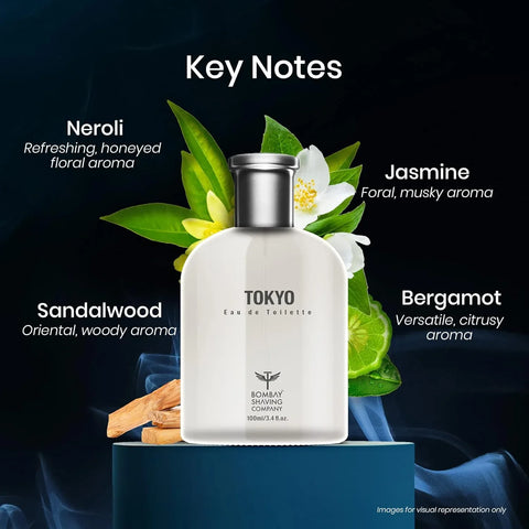 Bombay Shaving Company Perfume For Unisex| Tokyo Premium Fragrances For Men 100m - view 3