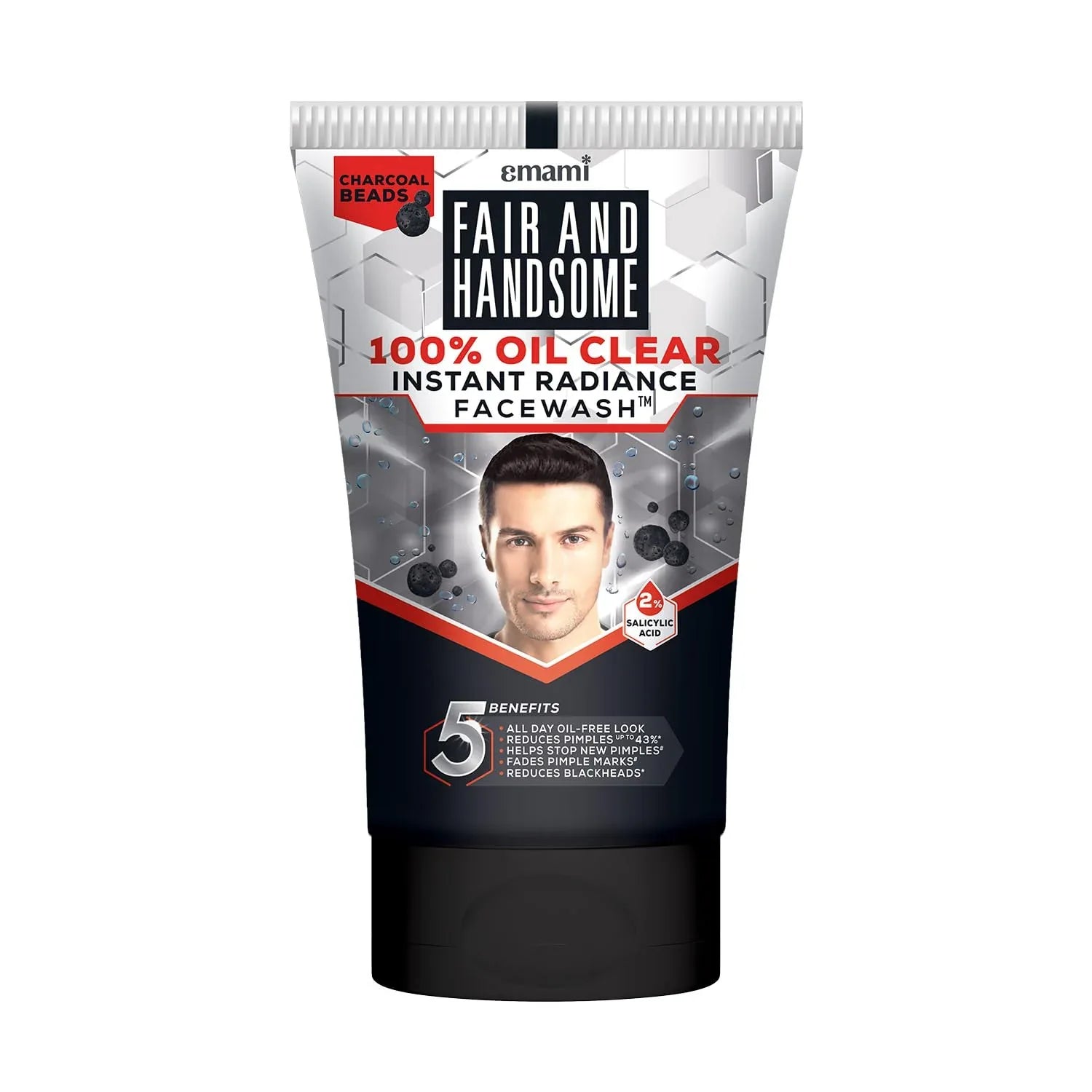 Fair And Handsome 100% Oil Clear Instant Radiance Face Wash 100g - main view