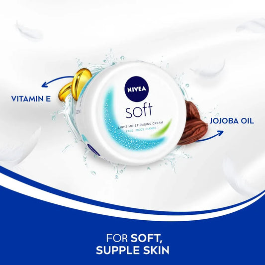 NIVEA Soft Light Moisturizer Cream 300 ml - view 2