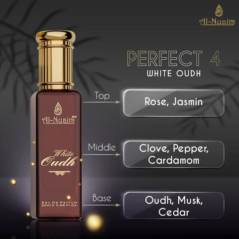 Al-Nuaim Prefect 4 EDP Gift Set for Men & Women (4 X 20ml) - view 4