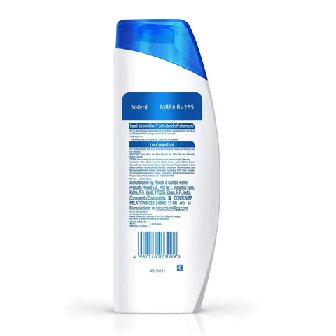 Head & Shoulders Cool Menthol Anti Dandruff Shampoo 650ML - view 2