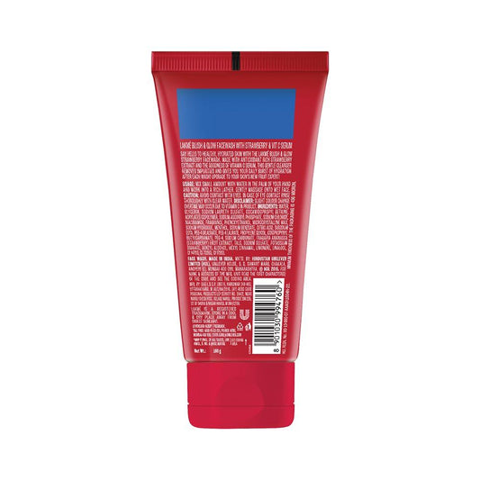 Lakme Blush & Glow Strawberry Vitamin C Serum Face Wash 100 g - view 2