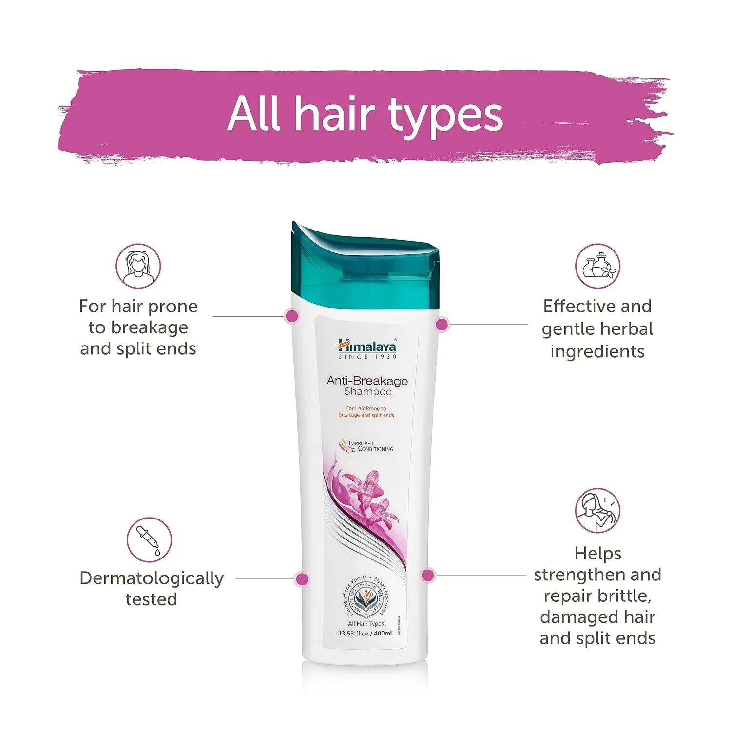 Himalaya Anti-Hair Fall Bhringaraja Shampoo 180ml - main view