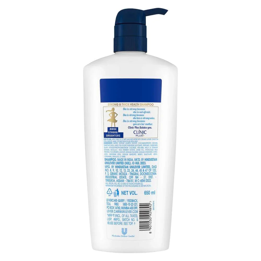 Clinic Plus Strong & Thick Strengthening Shampoo 650ml - view 2