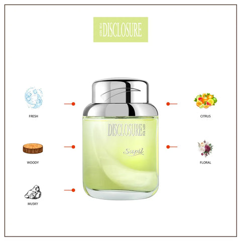 SAPIL Disclosure Perfume Men's Eau De Toilette, 100ml - view 4