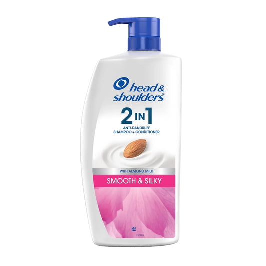 Head & Shoulders 2-in-1 Smooth and Silky Anti Dandruff Shampoo + Conditioner - main view