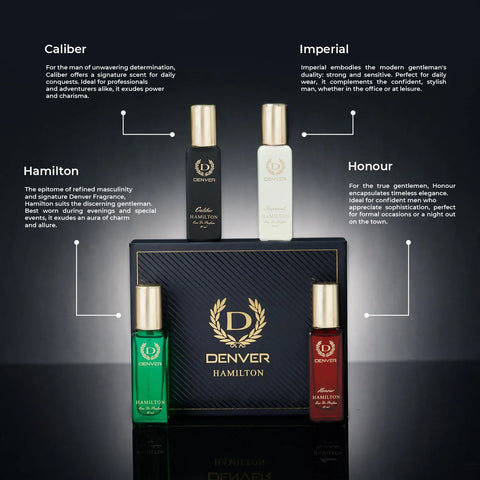 DENVER Hamilton Gift Set for Men - Hamilton, Imperial, Honour, Caliber - 20ML - view 7