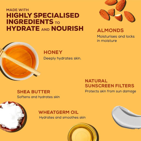 Joy Honey & Almonds Advanced Nourishing Lightweight Body Lotion 750ml - view 2