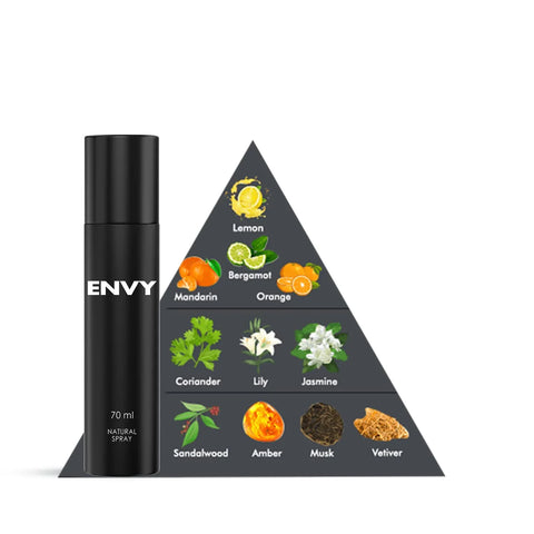 Envy Natural Spray Fresh Perfume For Men-60Ml Eau De Parfum-For Men - view 6