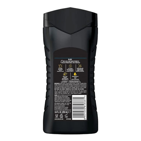 Axe Black 3 In 1 Body, Face & Hair Wash For Men 250Ml - view 3