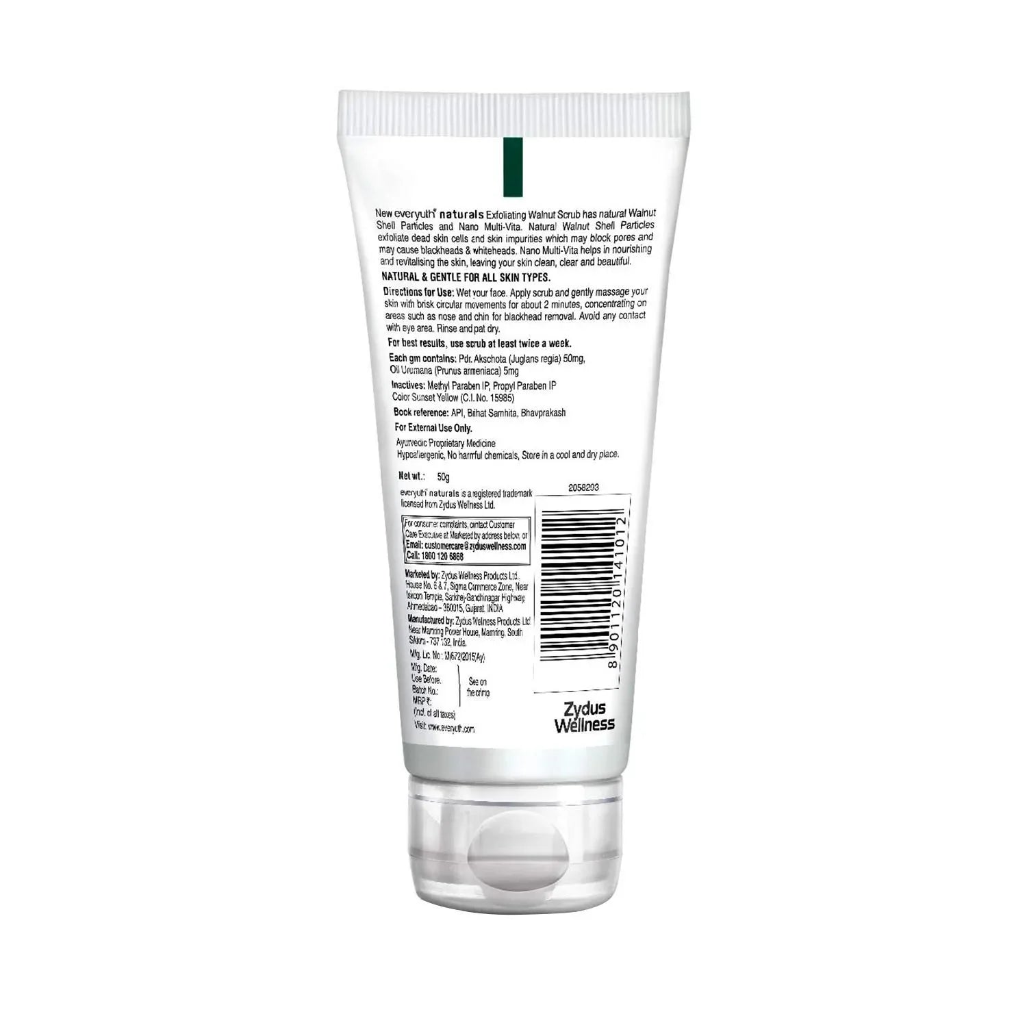 Everyuth Naturals Exfoliating Walnut Scrub - 100g view