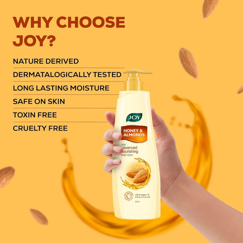 Joy Honey & Almonds Advanced Nourishing Lightweight Body Lotion 750ml - view 5