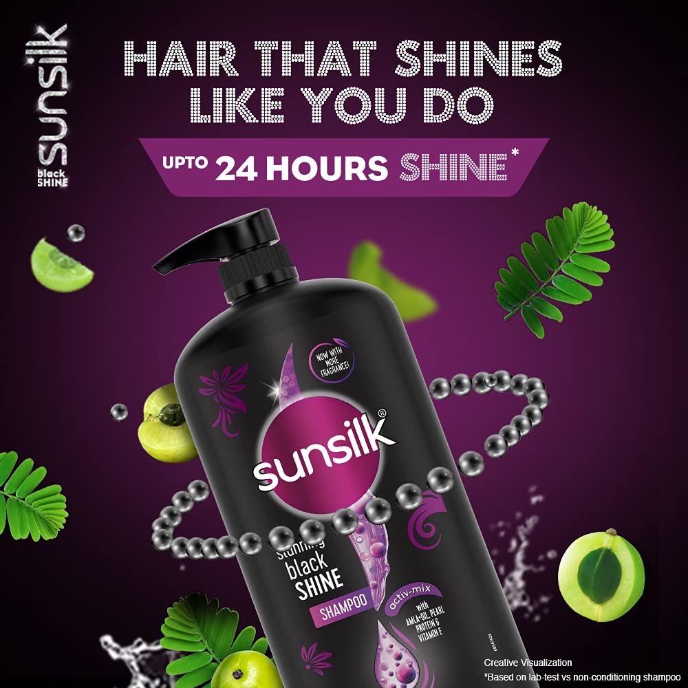 Sunsilk Stunning Black Shine Shampoo - view 5