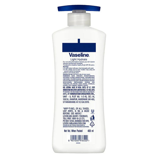 Vaseline Light Hydrate Intensive Care Serum In Lotion 400 ml - view 2