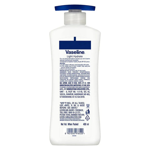 Vaseline Light Hydrate Intensive Care Serum In Lotion 400 ml - view 2