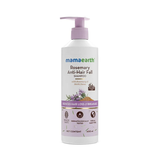 Mamaearth Rosemary Anti-Hair Fall Shampoo With Rosemary & Methi Dana 400Ml - main view